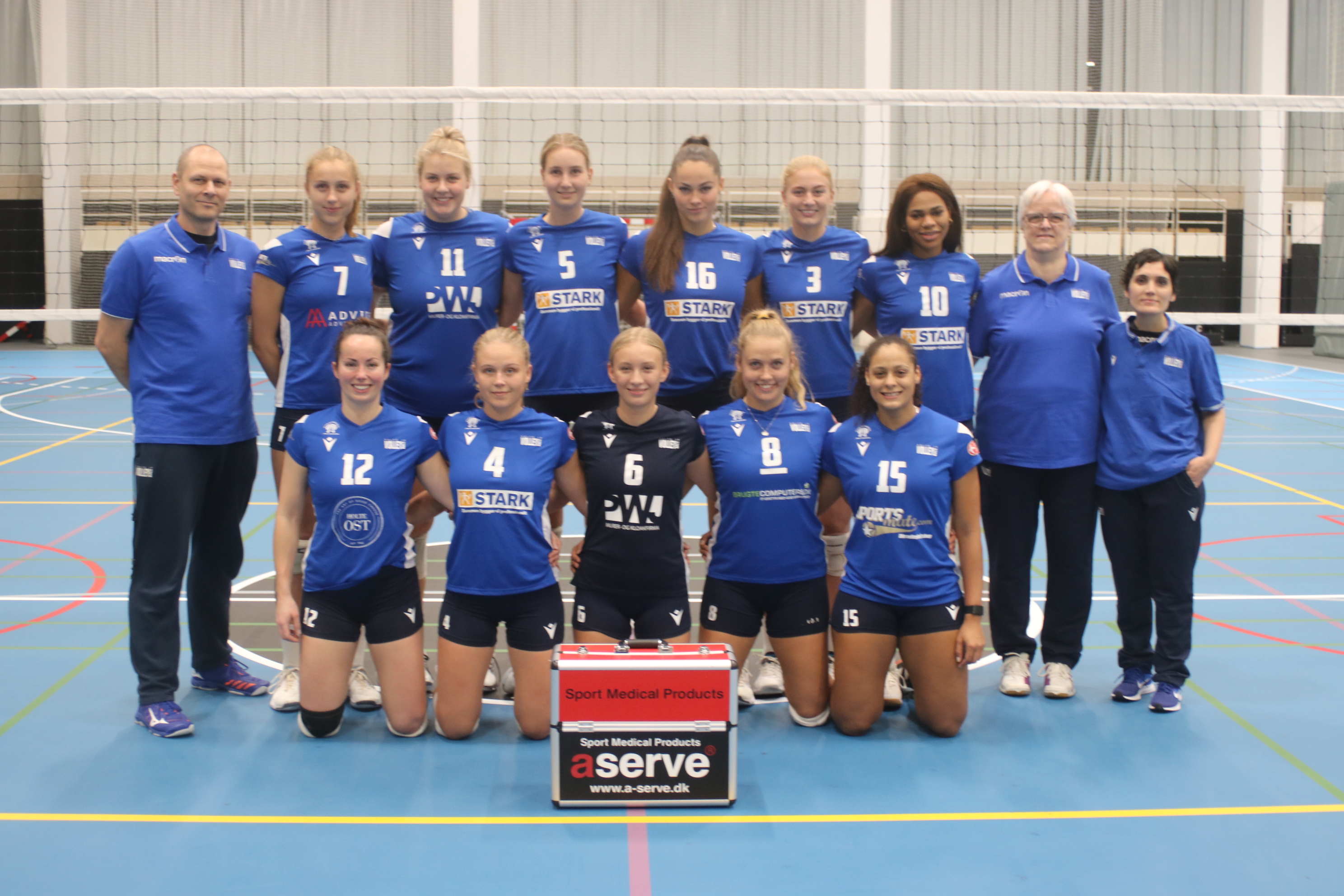 Holte Volleyball Damer, Dansk mester og pokalvinder 2021.